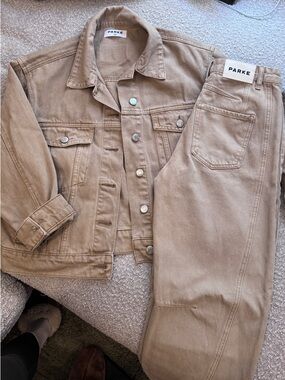 Parke Horseshoe Barrel Jeans and Jacket